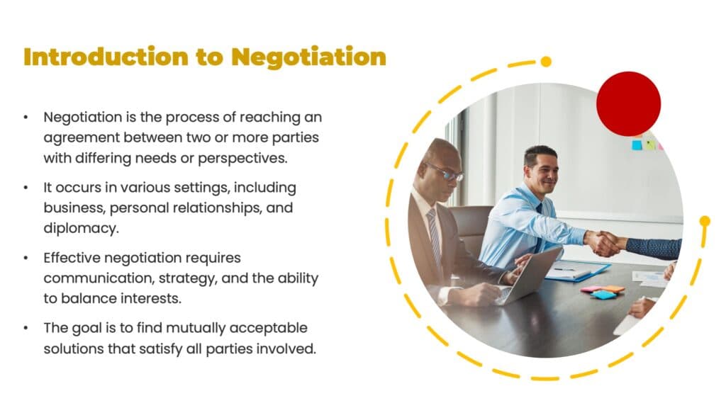 Mastering Negotiation