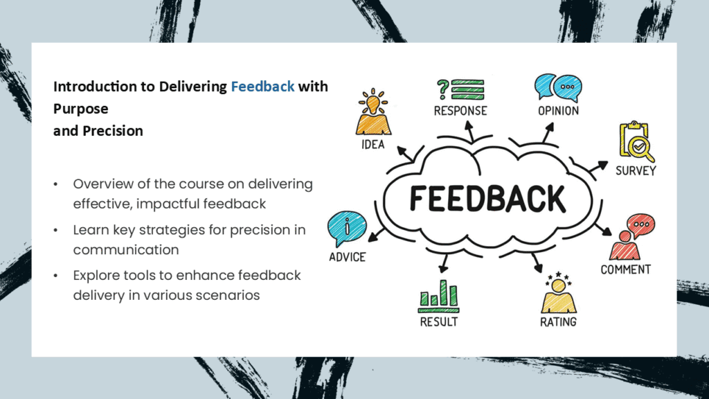 Delivering Feedback