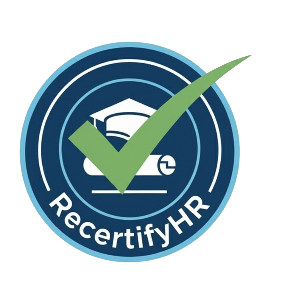 RecertifyHR - Trusted by 2800+ HR Professionals